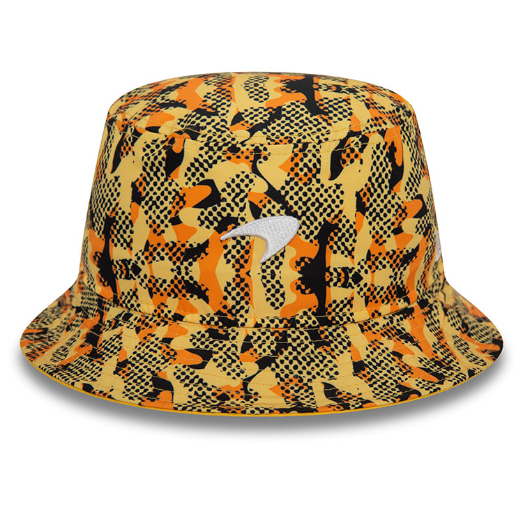 McLaren Formula 1 Team Racing Camo Orange Bucket Hat