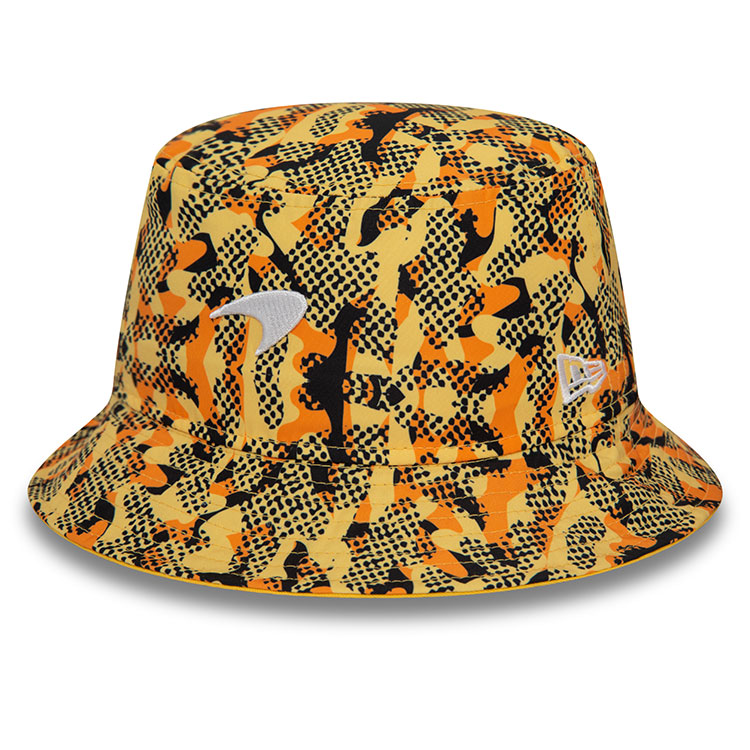 McLaren Formula 1 Team Racing Camo Orange Bucket Hat