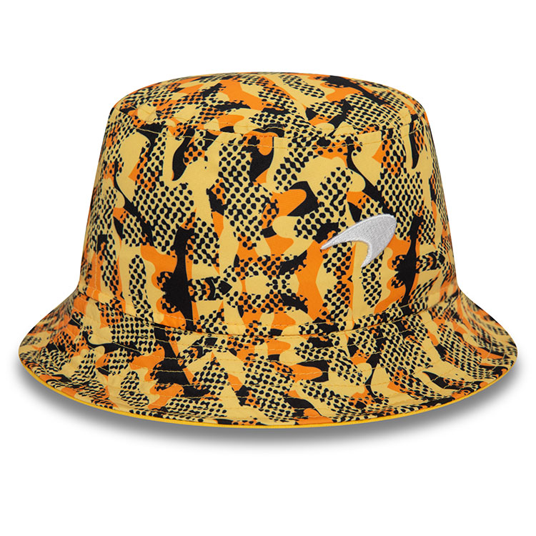 McLaren Formula 1 Team Racing Camo Orange Bucket Hat