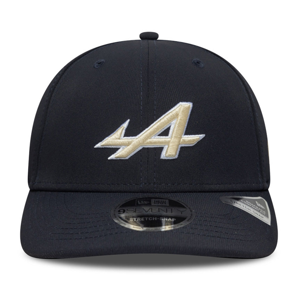 New Era BWT Alpine F1 Team Navy Recycled 9SEVENTY Stretch Snapback Cap