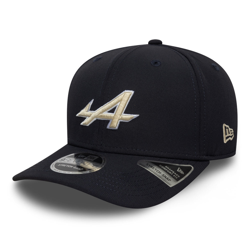 New Era BWT Alpine F1 Team Navy Recycled 9SEVENTY Stretch Snapback Cap
