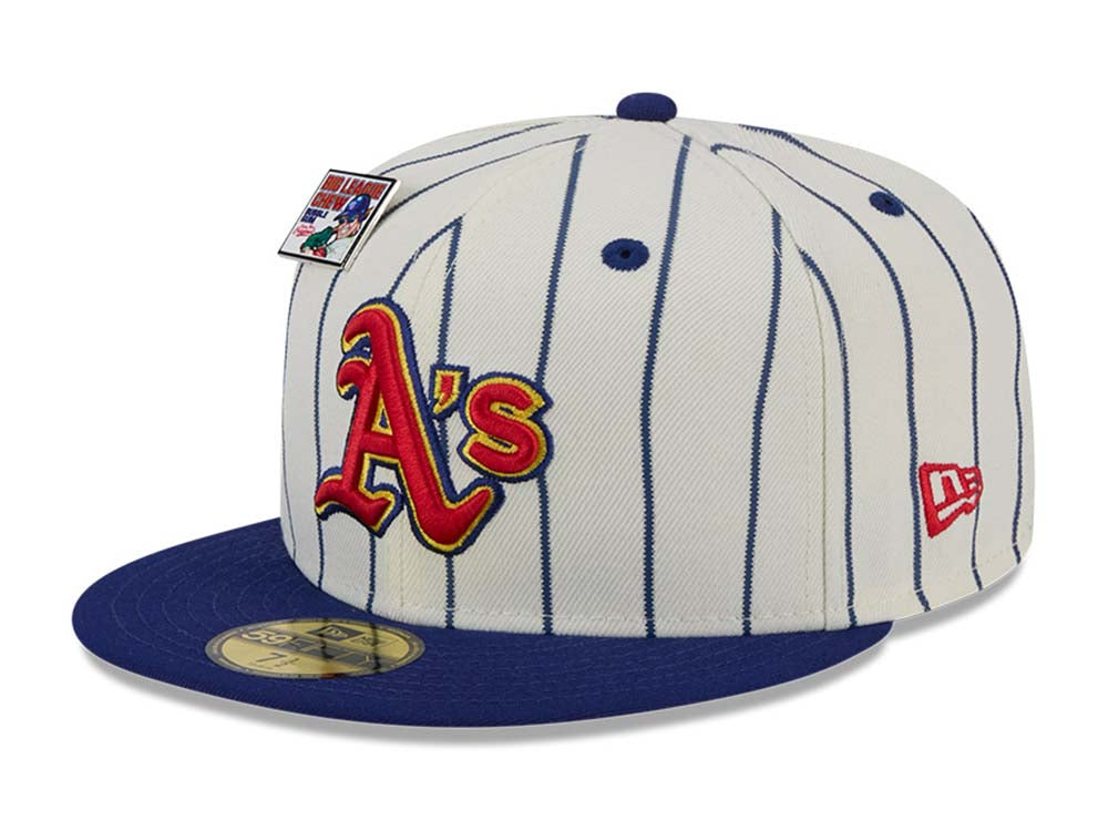 Oakland Athletics MLB Big League Chew White 59FIFTY Fitted Cap