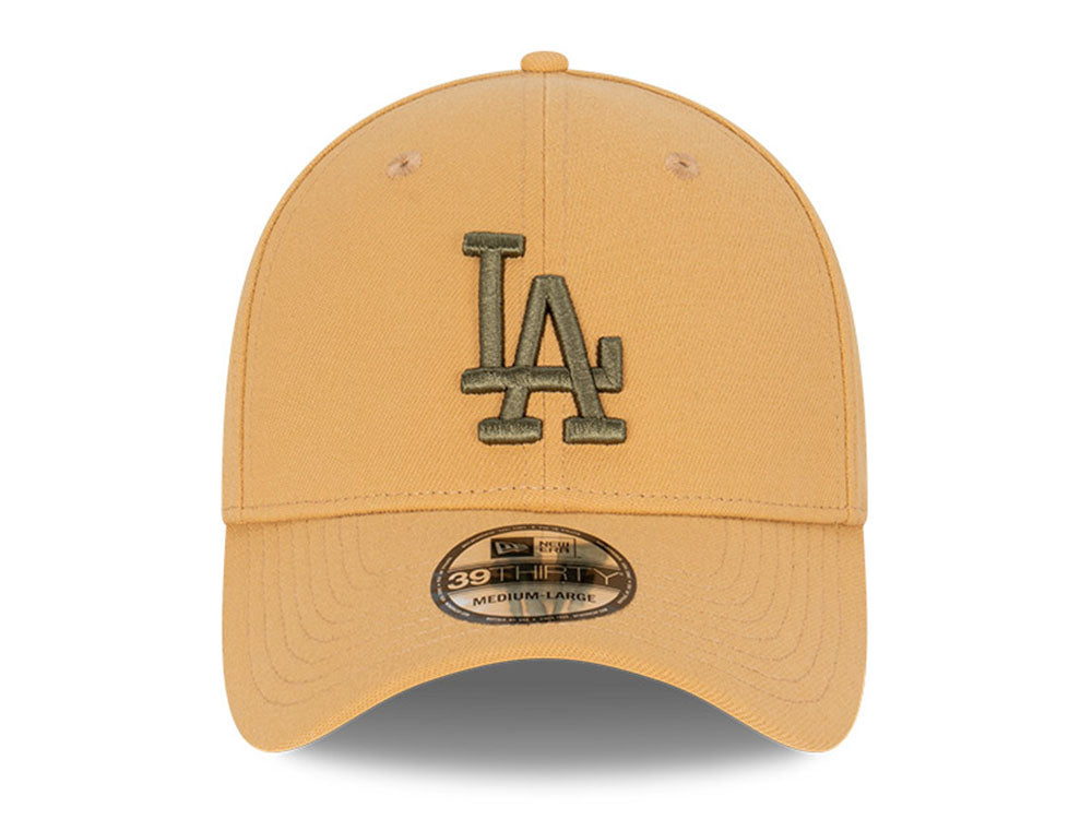 Los Angeles Dodgers MLB Earth Tonal Olive on Bronze 39THIRTY Stretch Fit Cap