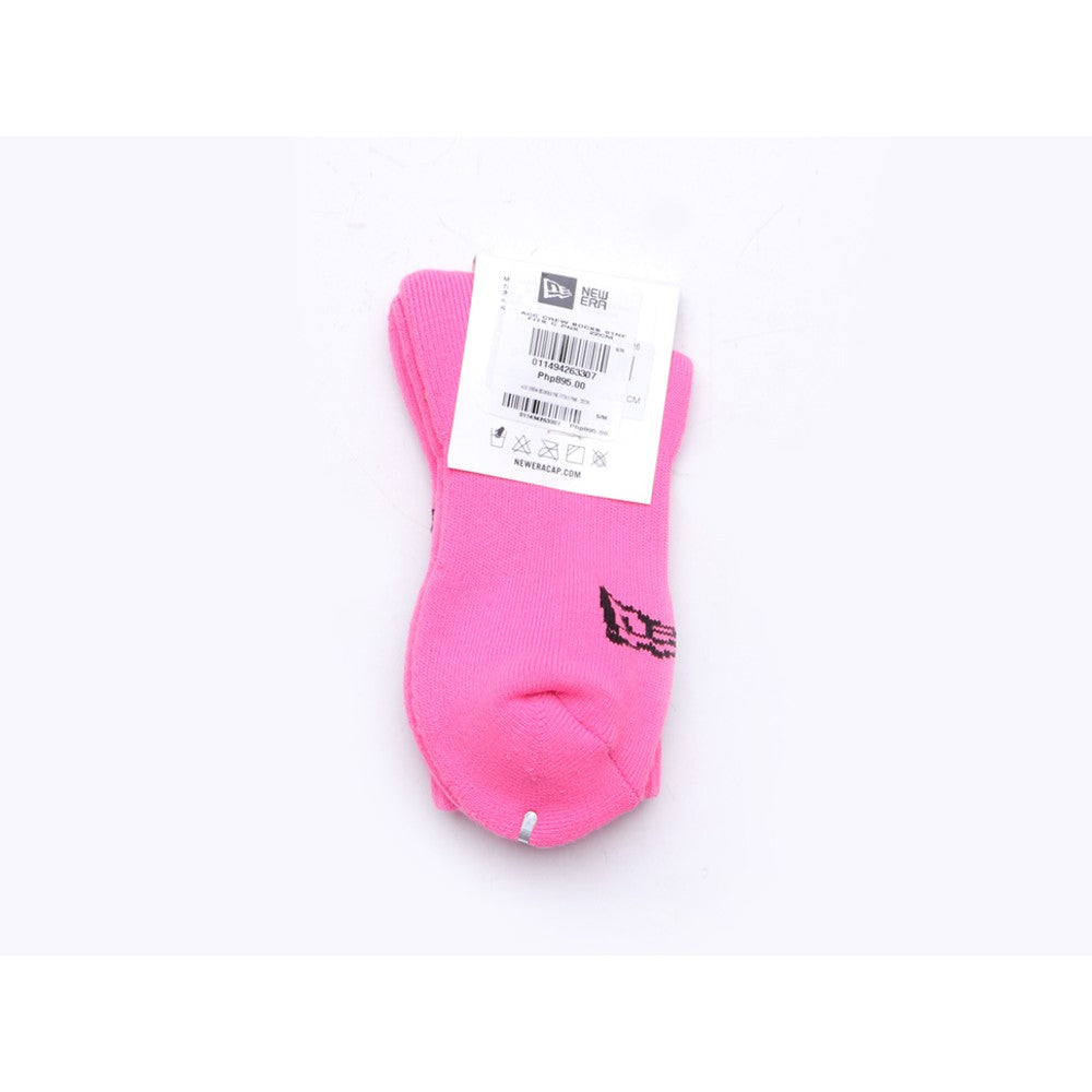 New Era Pink Crew Socks Accessory