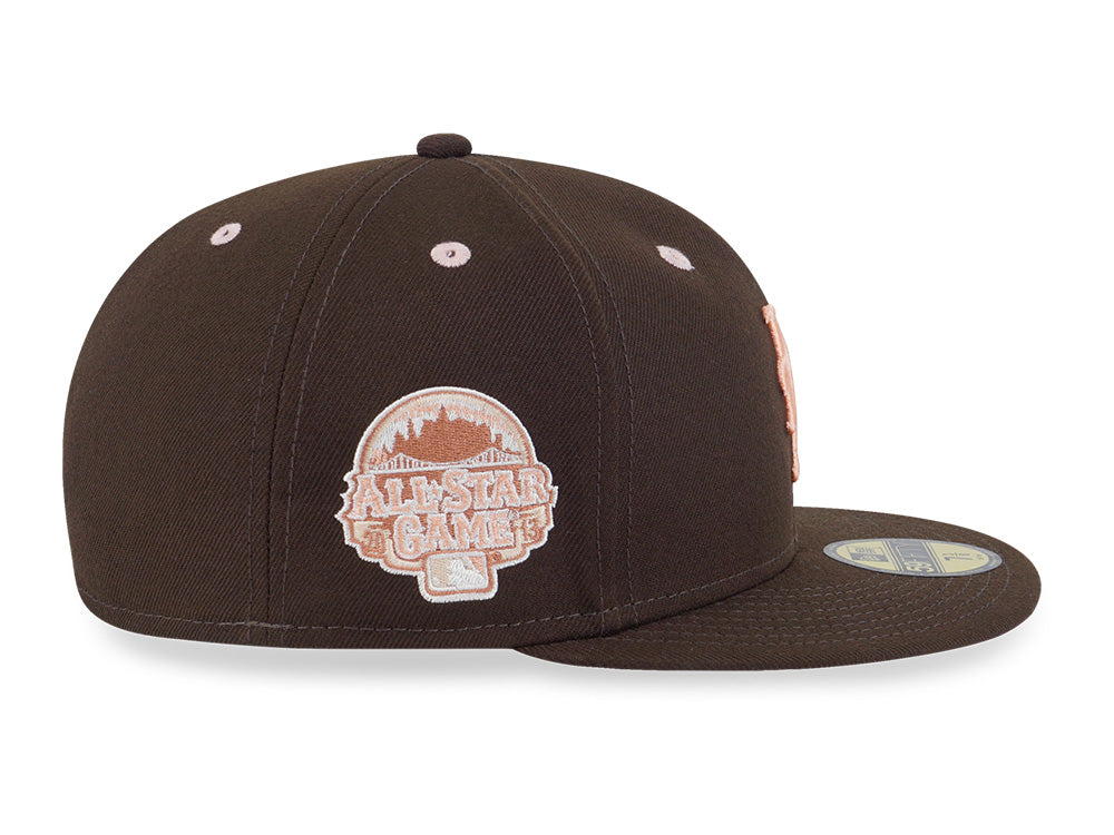 New York Mets MLB Easter Blush Sky on Walnut 59FIFTY Fitted Cap