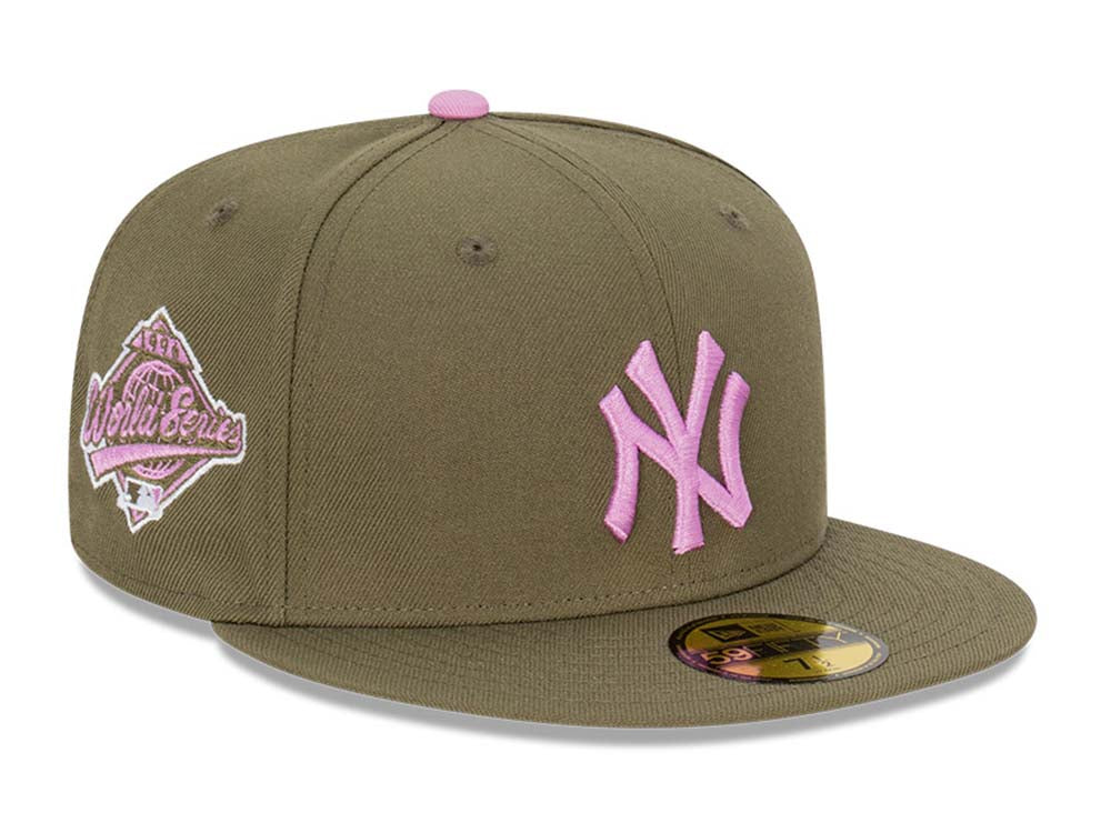 New York Yankees MLB Lavender Field 59FIFTY Fitted Cap