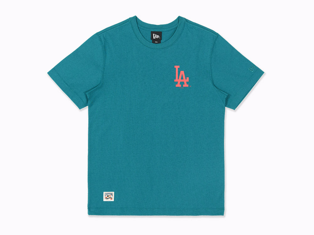 Los Angeles Dodgers MLB Cooperstown 50th Anniversary Badlands Aqua Short Sleeves T-Shirt