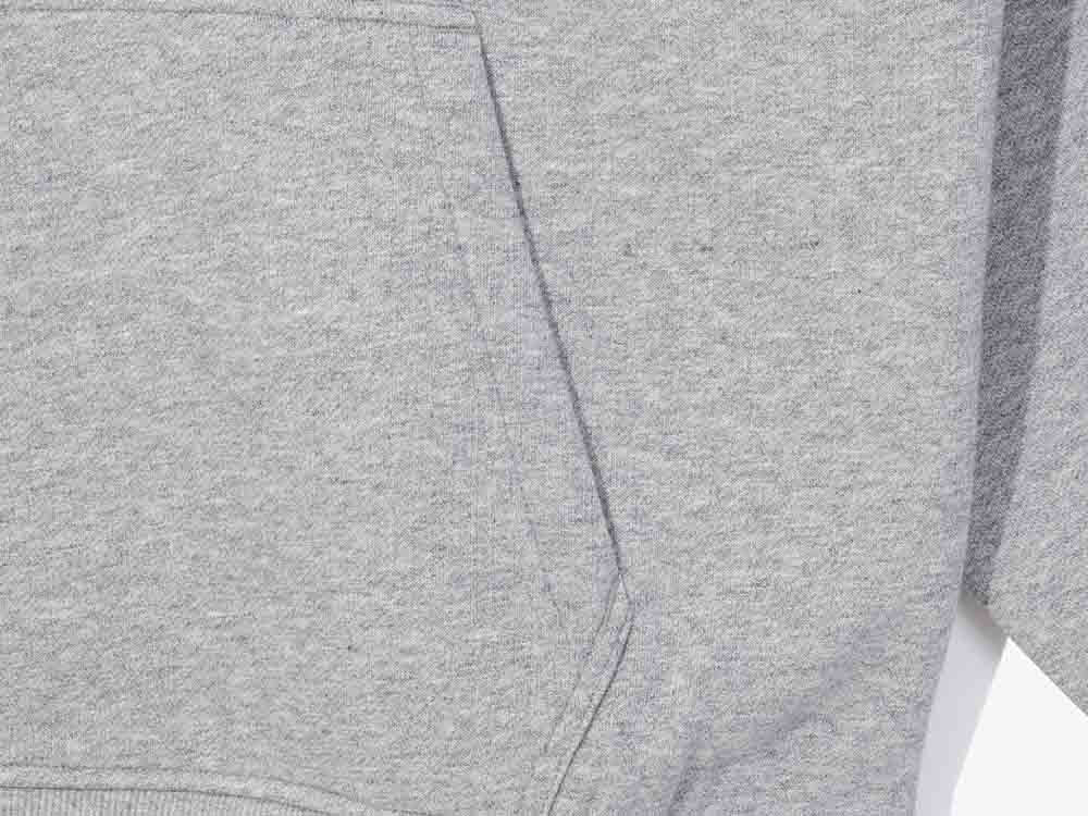 New Era Wordmark Relaxed Essential Gray Pullover Hoodie