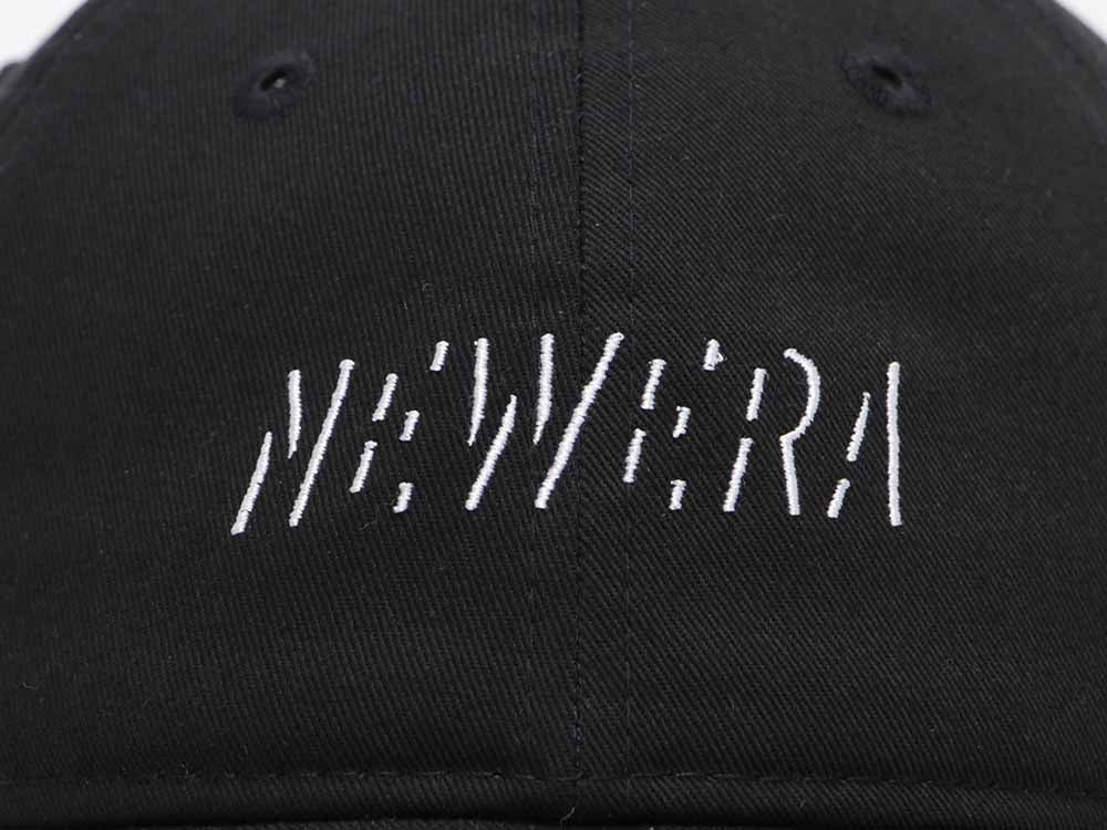 New Era Wordmark Shadow Black 9FORTY Unstructured Adjustable Cap