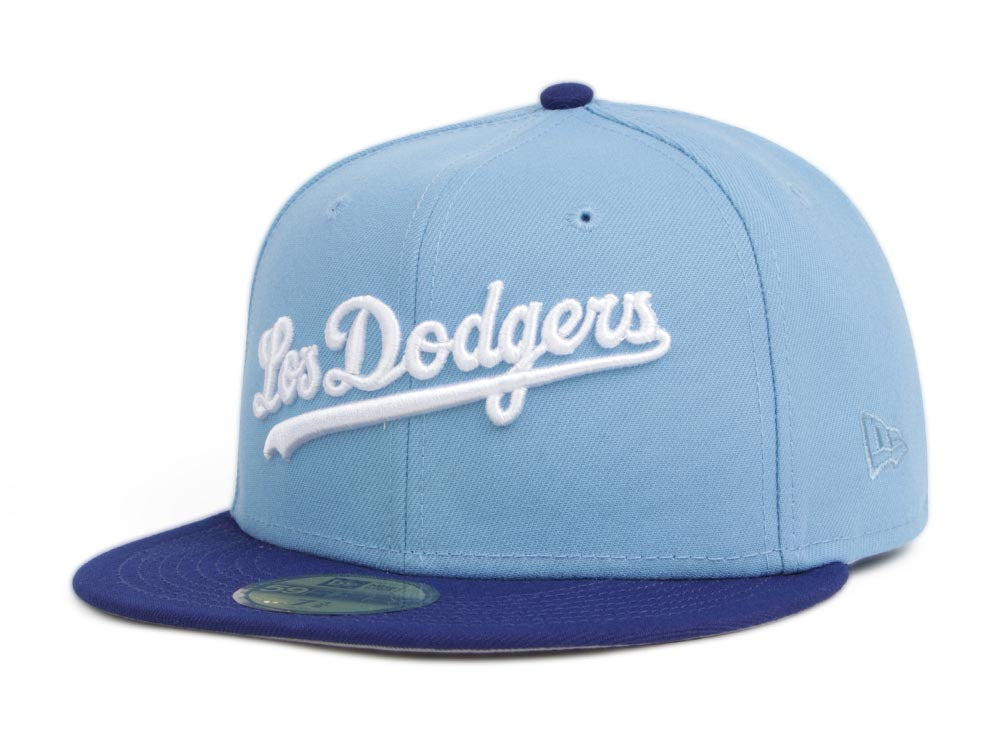 Los Angeles Dodgers MLB Retro City Blue 59FIFTY Fitted Cap