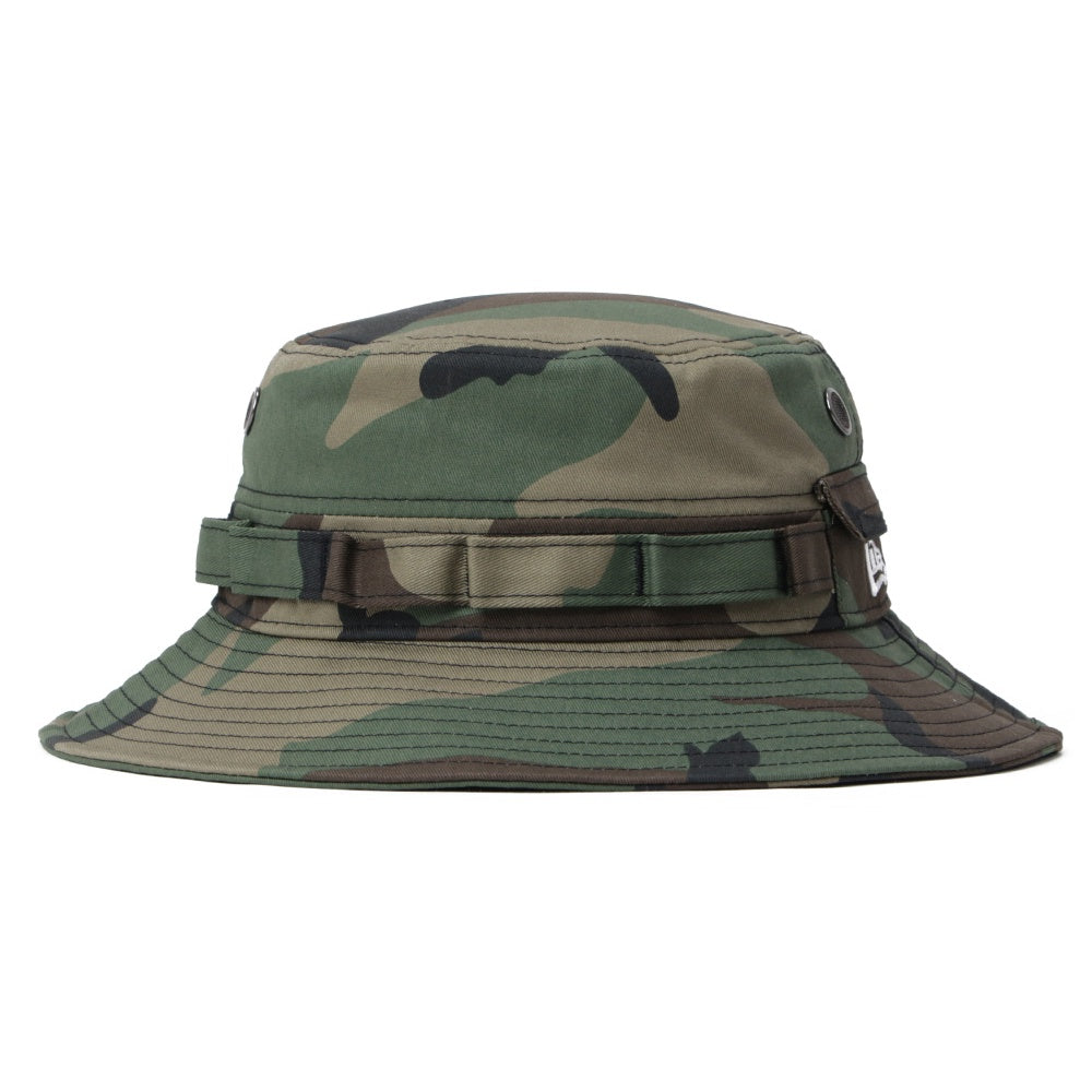 New Era Woodland Camo Adventure Bucket Hat