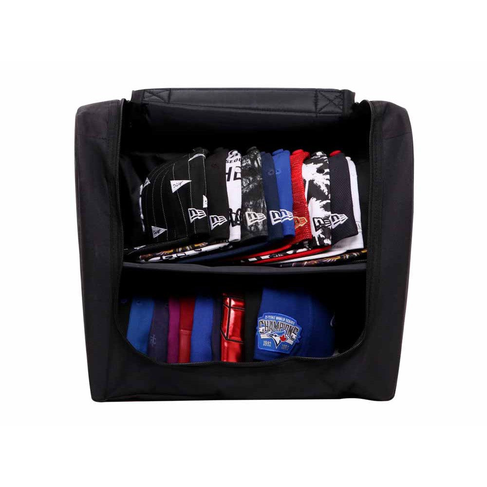 New Era 24 Pack Black Cap Carrier Bag