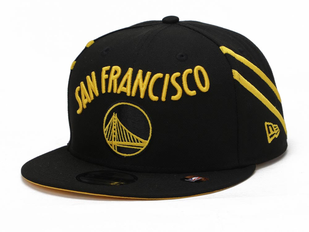 Golden State Warriors NBA City Series Black 9FIFTY Snapback Cap