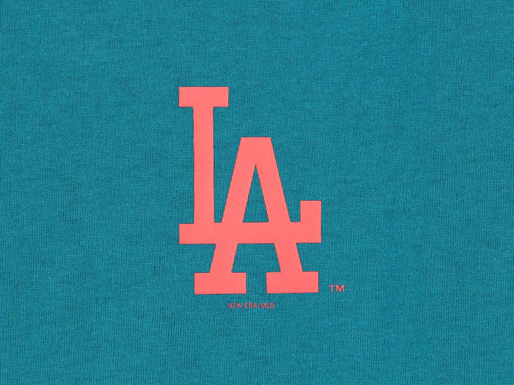 Los Angeles Dodgers MLB Cooperstown 50th Anniversary Badlands Aqua Short Sleeves T-Shirt