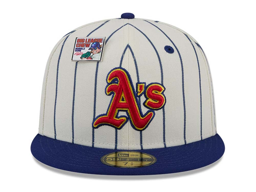 Oakland Athletics MLB Big League Chew White 59FIFTY Fitted Cap