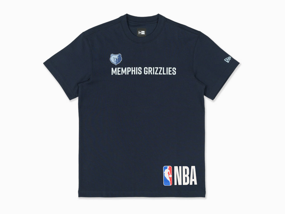 Memphis Grizzlies NBA New Generation Navy Short Sleeve T-Shirt