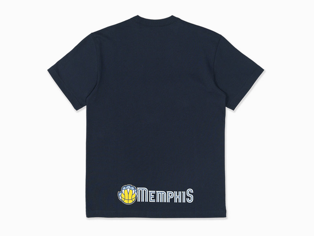 Memphis Grizzlies NBA New Generation Navy Short Sleeve T-Shirt