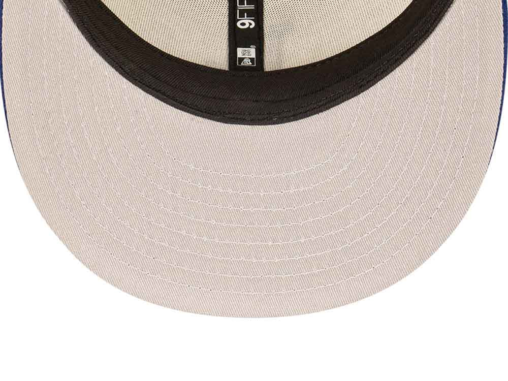 Los Angeles Dodgers MLB Two Tone Chrome White 9FIFTY Adjustable Cap