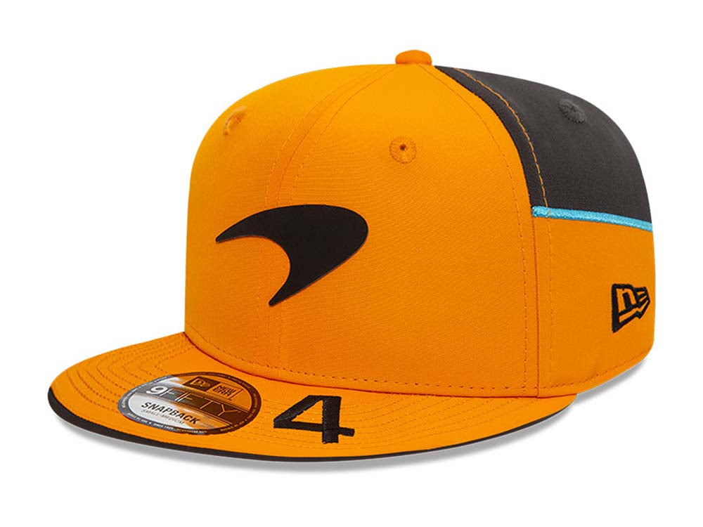 McLaren Formula 1 Team Racing Lando Norris Orange 9FIFTY Original Fit Pre Curved Visor Cap