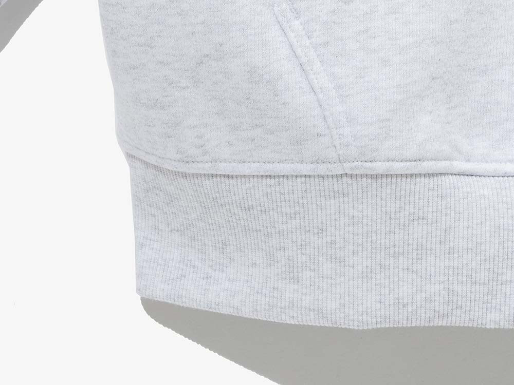 New Era Essential Gray Full Zip Hoodie