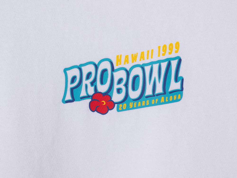 NFL 1999 Hawaiian Pro Bowl White Short Sleeve T-Shirt