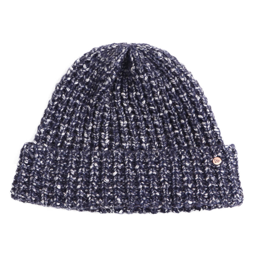 New Era Waffle Wide EK Knit Cuff Navy Beanie