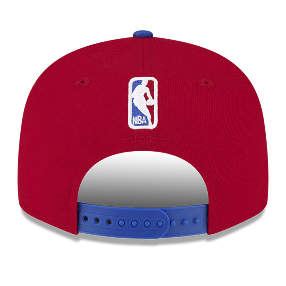 New Era Philadelphia 76ers NBA Statement Red 9FIFTY Snapback Cap