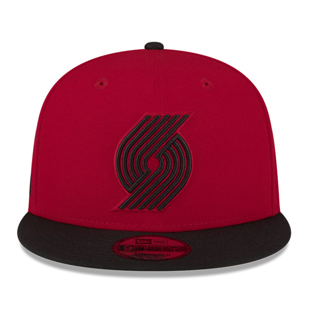 New Era Portland Trail Blazers NBA Statement Red 9FIFTY Snapback Cap