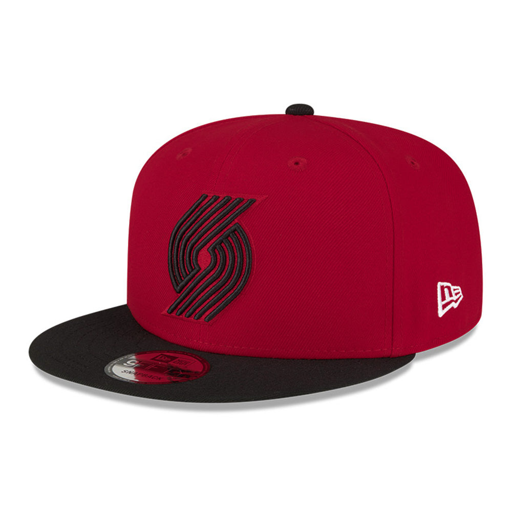 New Era Portland Trail Blazers NBA Statement Red 9FIFTY Snapback Cap