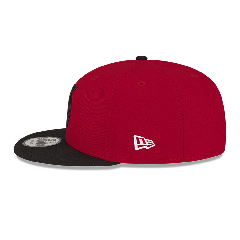 New Era Portland Trail Blazers NBA Statement Red 9FIFTY Snapback Cap