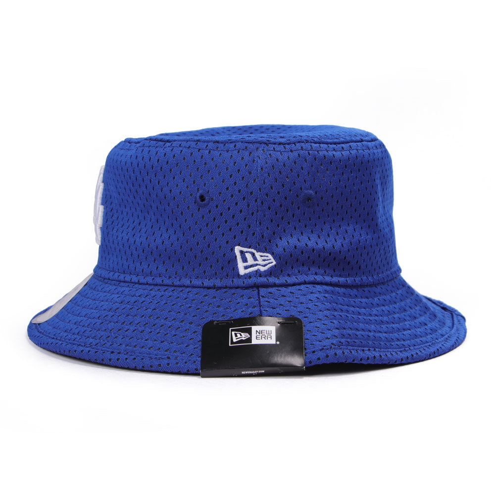 New Era Los Angeles Dodgers Open Mesh Dark Royal Bucket Hat