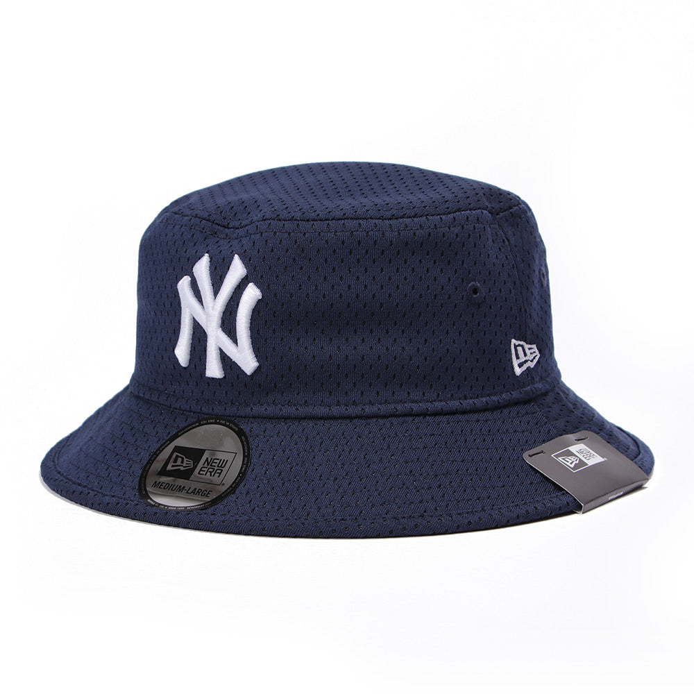 New Era New York Yankees Open Mesh Navy Bucket Hat