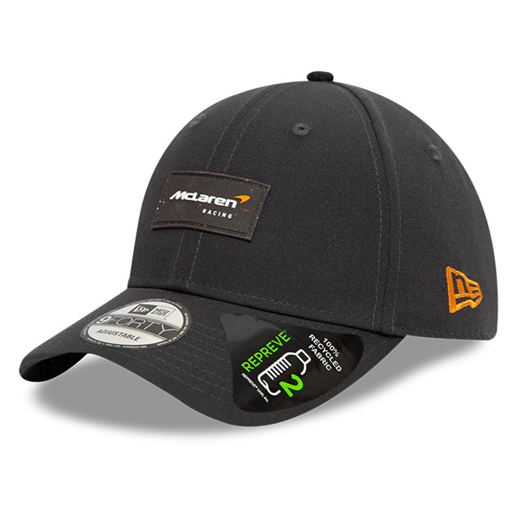 McLaren Racing F1 REPREVE Black 9FORTY Snapback Cap