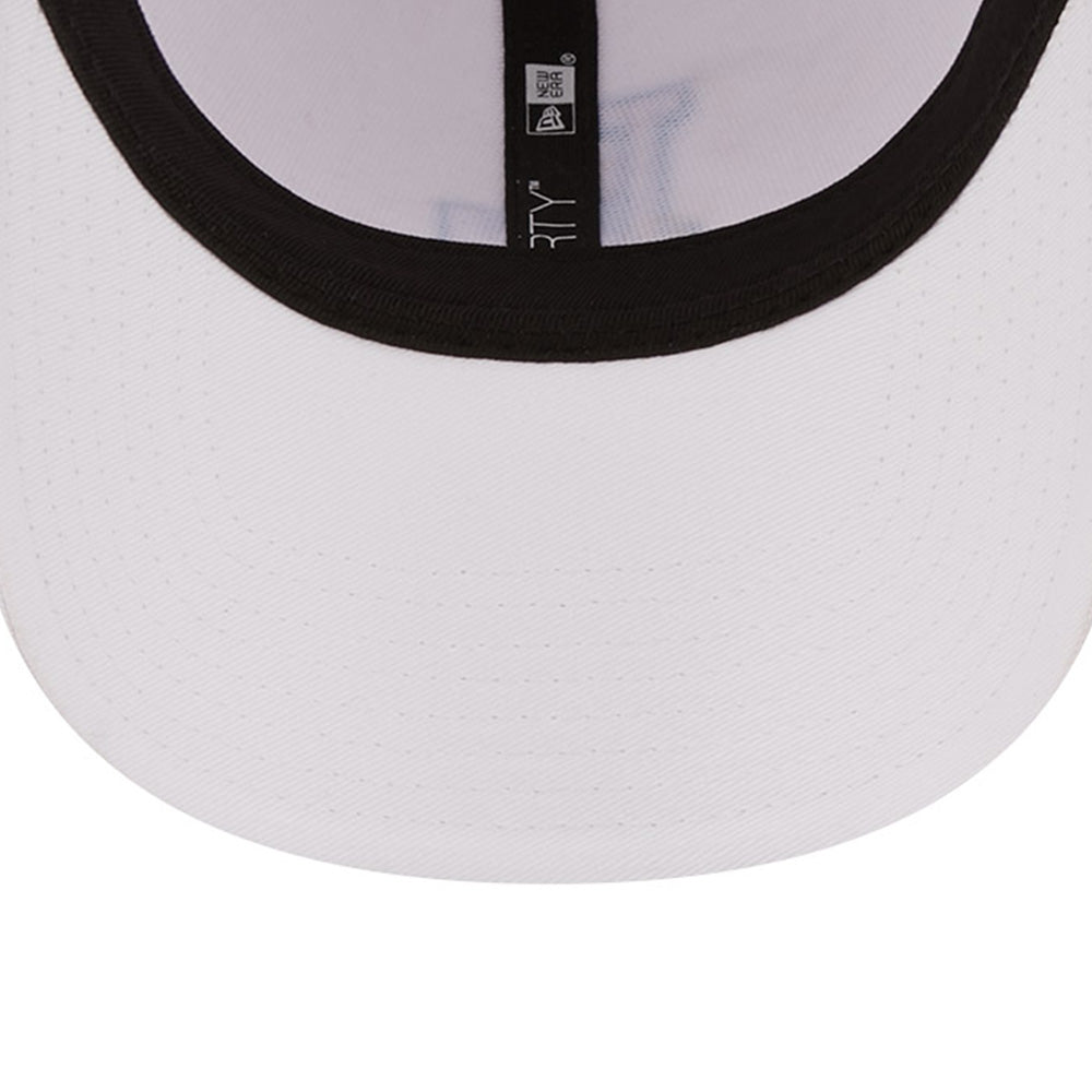 New Era Los Angeles Dodgers Neon Outline Optic White Neon Blue 9FORTY Adjustable Cap
