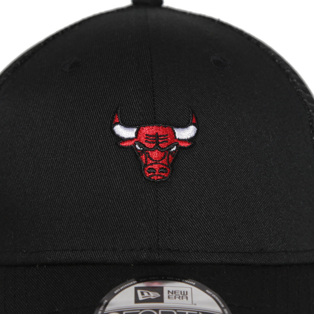 Chicago Bulls NBA Home Field Black 9FORTY Trucker Adjustable Cap