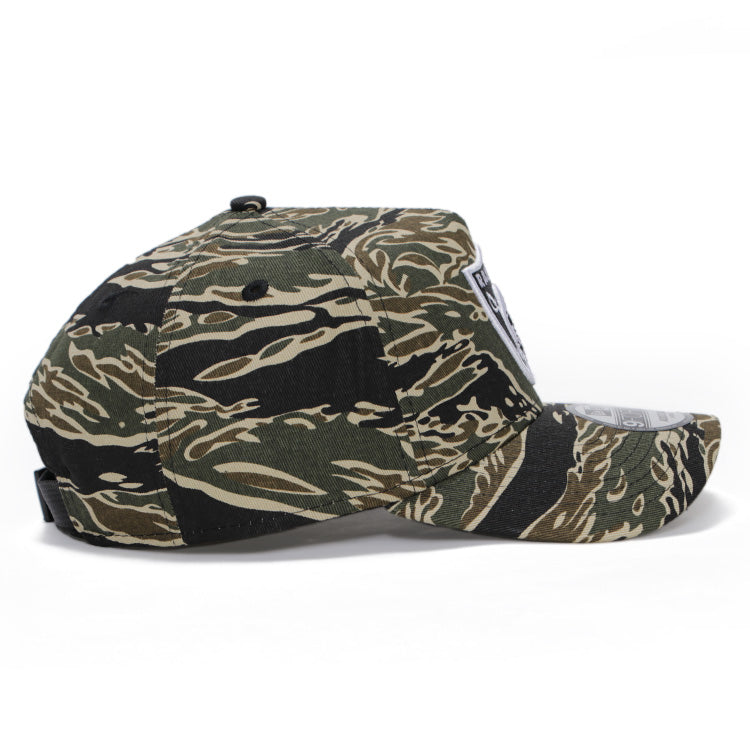 Las Vegas Raiders NFL Tiger Camo 9FORTY A-Frame Adjustable Cap