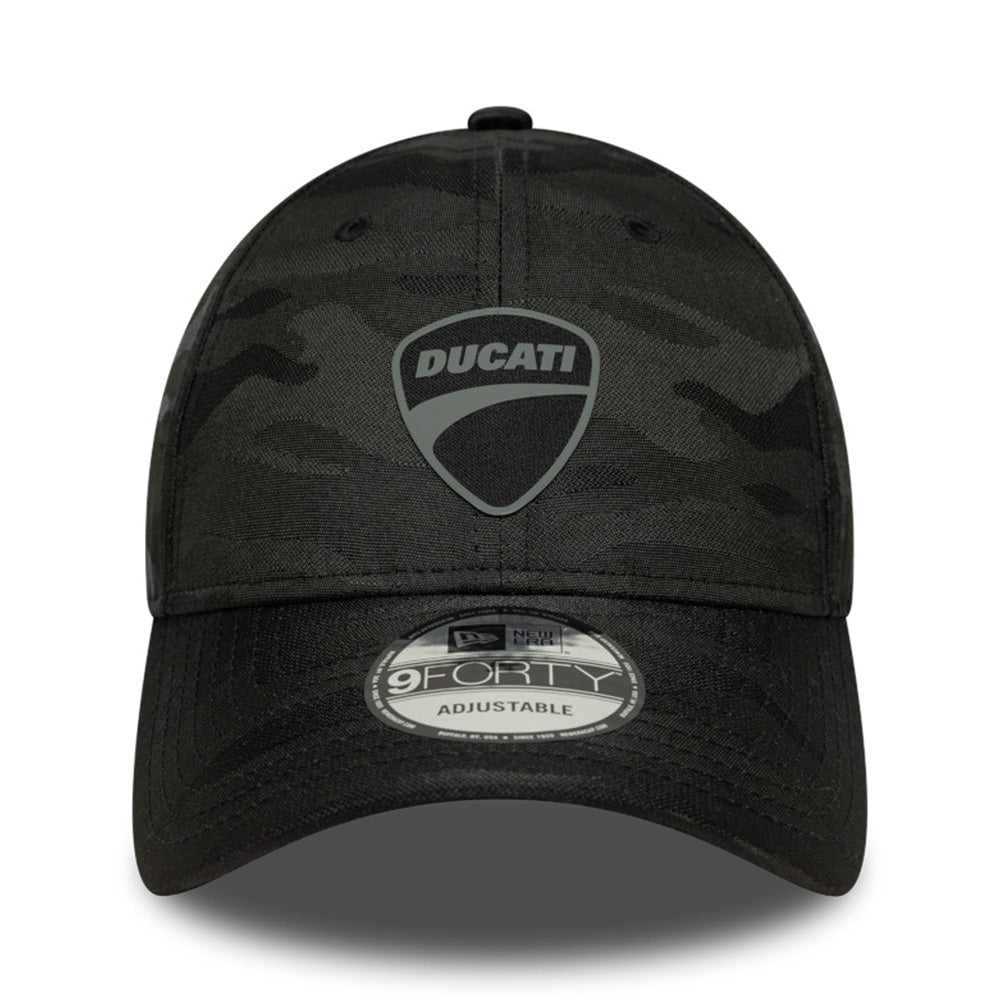 New Era Ducati Motorsport Logo Midnight Camo 9FORTY Adjustable Cap