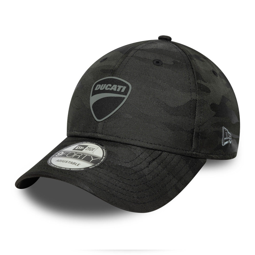 New Era Ducati Motorsport Logo Midnight Camo 9FORTY Adjustable Cap