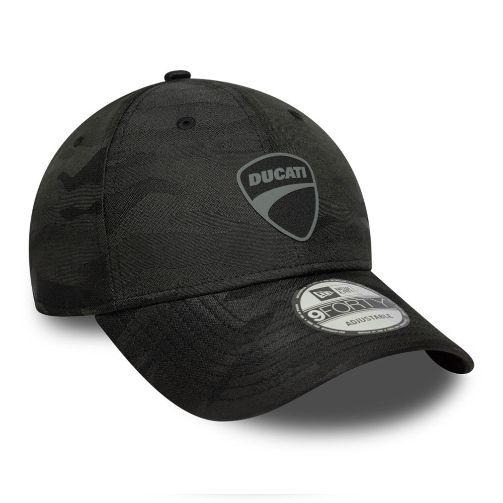 New Era Ducati Motorsport Logo Midnight Camo 9FORTY Adjustable Cap