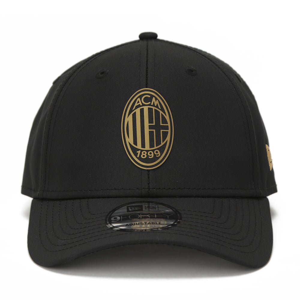 New Era AC Milan FC Black 9FORTY Adjustable Cap