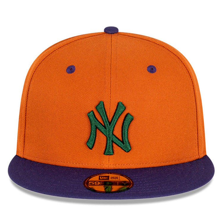 New York Yankees MLB World Series Geology Rust Copper 59FIFTY Fitted Cap