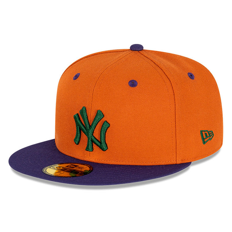 New York Yankees MLB World Series Geology Rust Copper 59FIFTY Fitted Cap