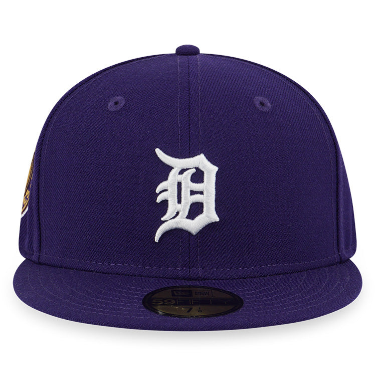 Detroit Tigers MLB Royal Purple Cooperstown 59FIFTY Fitted Cap