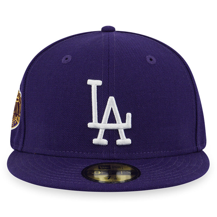 Los Angeles Dodgers MLB Royal Purple Cooperstown 59FIFTY Fitted Cap