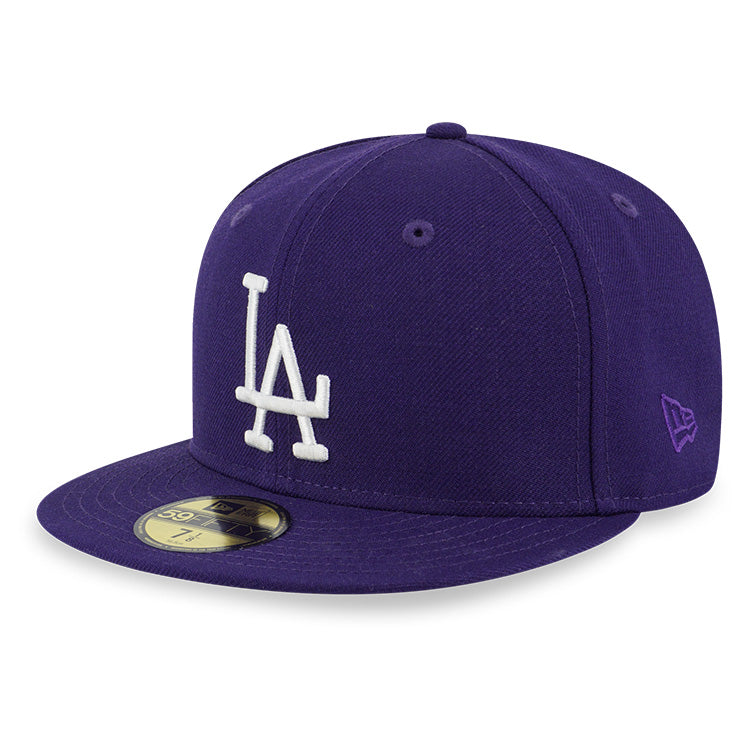 Los Angeles Dodgers MLB Royal Purple Cooperstown 59FIFTY Fitted Cap