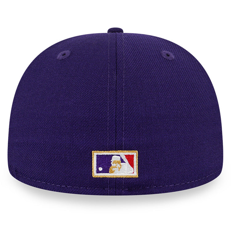 New York Mets MLB Royal Purple Cooperstown 59FIFTY Fitted Cap