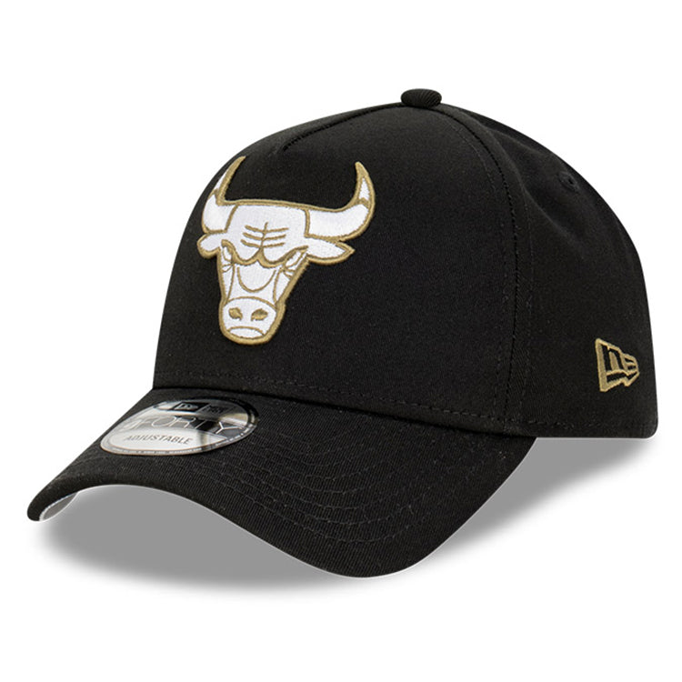 Chicago Bulls NBA Black Olive 9FORTY A-Frame Snapback Cap