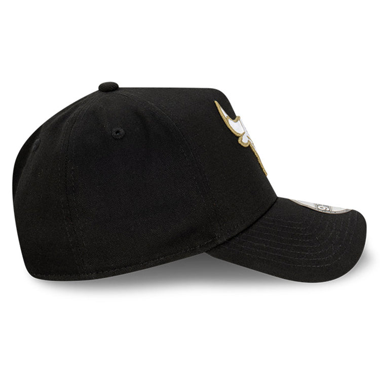 Chicago Bulls NBA Black Olive 9FORTY A-Frame Snapback Cap