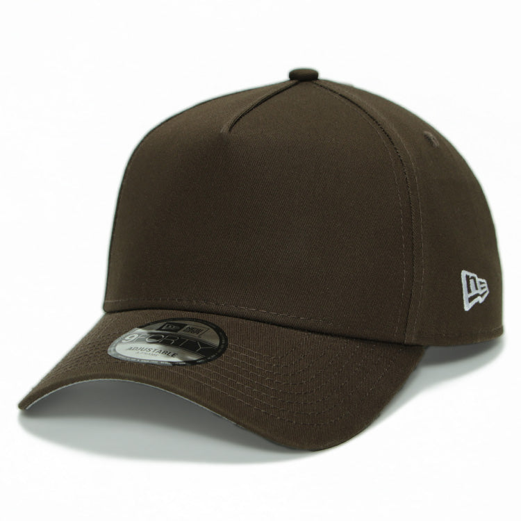 New Era Essential Plains Walnut 9FORTY A-Frame Snapback Cap