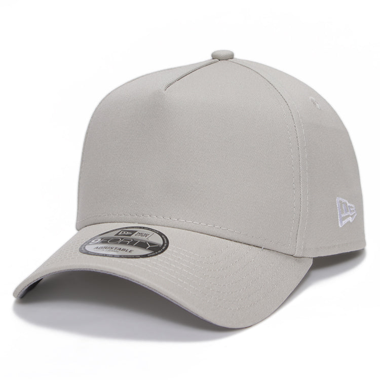 New Era Essential Plains Stone 9FORTY A-Frame Snapback Cap